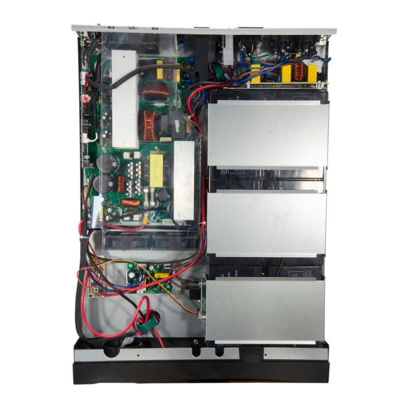 OEM UPS3000VA-ON-2-RACK UPS SAI Online Monofásica, 3000VA/2700W, 220-240 Vac, 2 Schuko, Recarga 4 h, 6 Baterias 12 V 9.5 Ah incluídas - 8435325457284