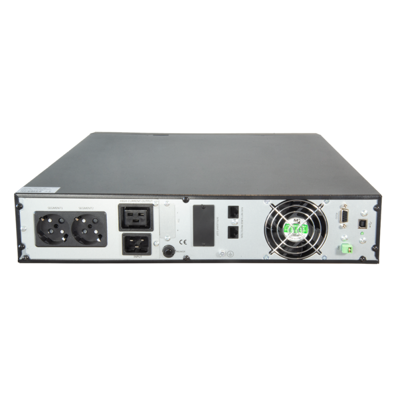 OEM UPS3000VA-ON-2-RACK UPS SAI Online Monofásica, 3000VA/2700W, 220-240 Vac, 2 Schuko, Recarga 4 h, 6 Baterias 12 V 9.5 Ah incluídas - 8435325457284