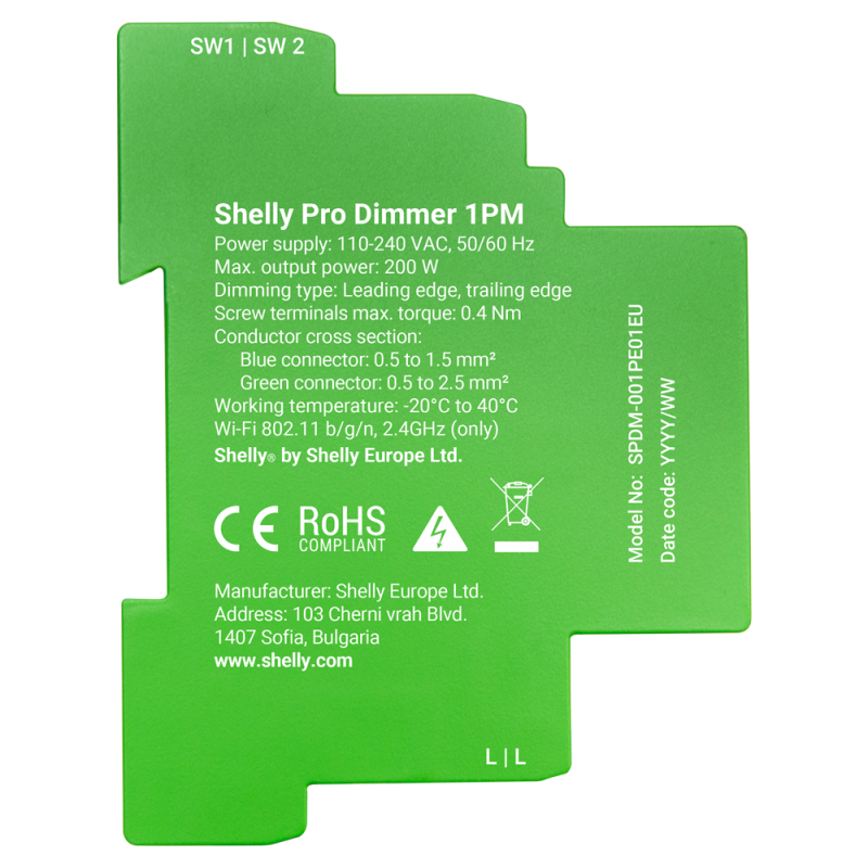 Shelly SH-PRO-DIMMER-1PM