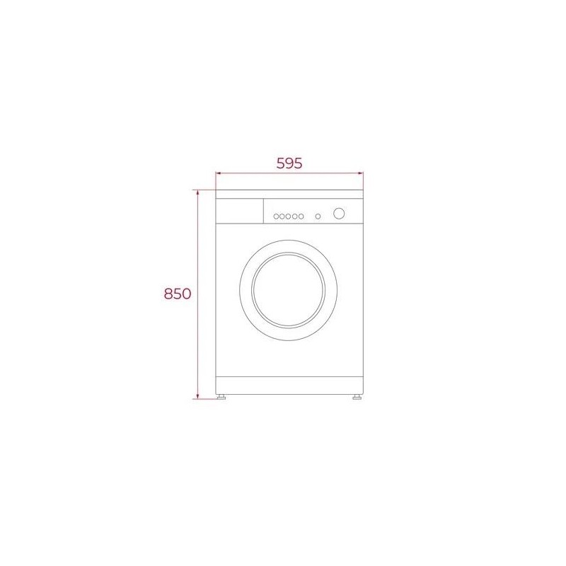 TEKA - Máq. Lavar Roupa WMK 40840 WH TOTAL 113910018