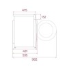TEKA - Máq. Lavar Roupa WMK 40840 WH TOTAL 113910018