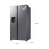SAMSUNG - Side by Side RS70F64KETEF