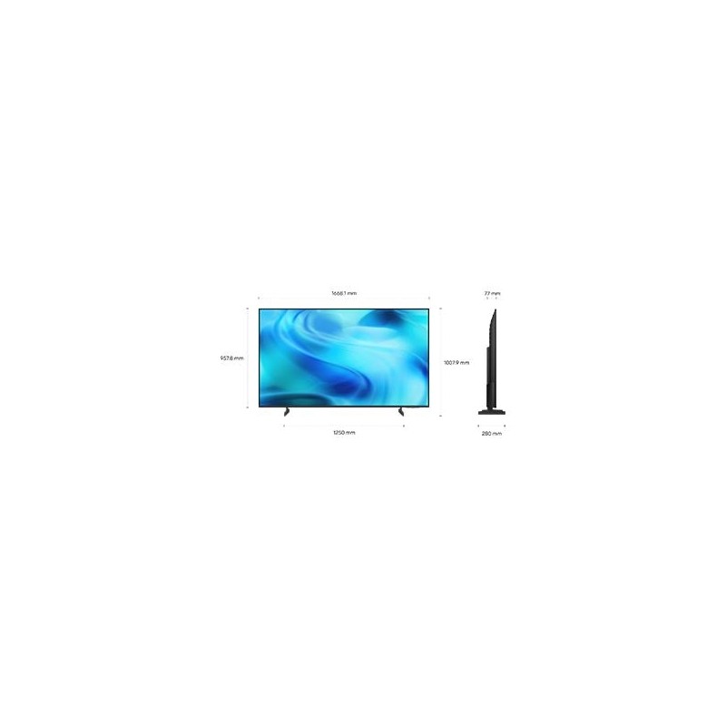 SAMSUNG - LED UHD Smart TV Crystal AI TU75U8005HUXXC