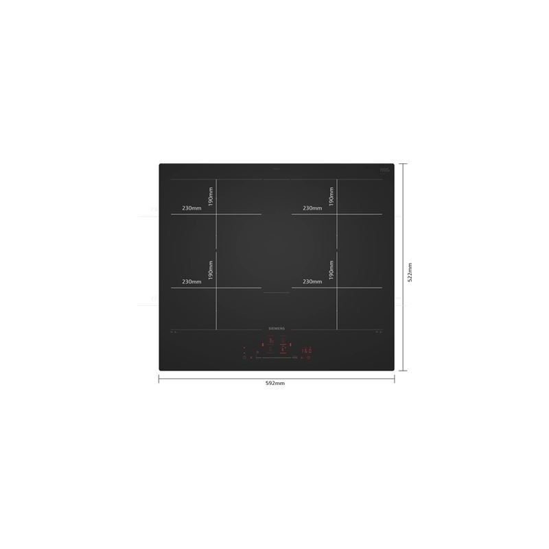 SIEMENS - Placa Indução Flex IQ700 EX61AHYC1E