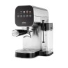 Ufesa Sienna Latte Máquina de Café Expresso Manual, 1360 W, 20 bar, Multibebidas, Preto, Inox - 71706118 - 8422160061189