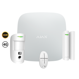 Ajax AJ-STARTERKIT-CAM-HDR-4G-W