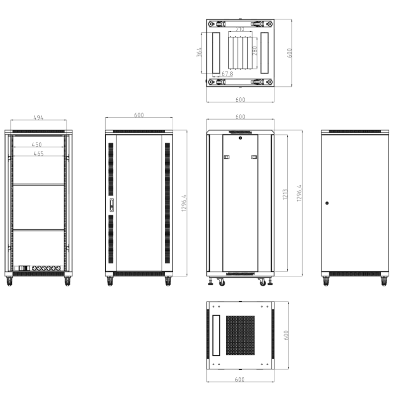 Oem RACK-27UFN
