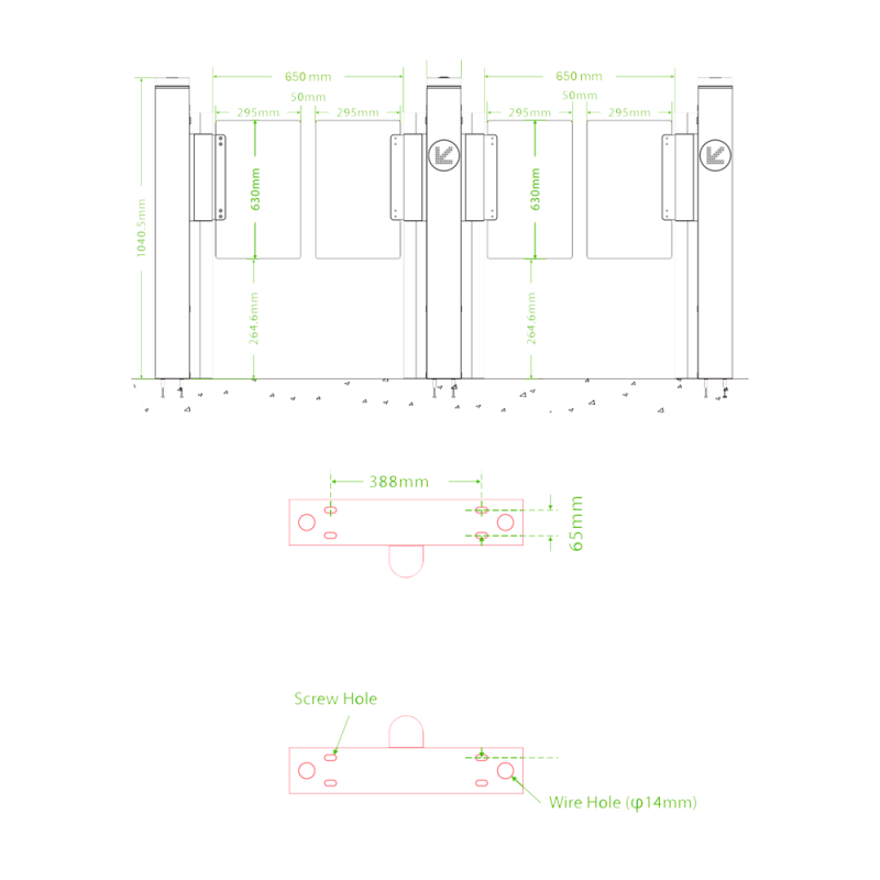 ZKTeco ZK-TS-MARS-S100-SS-600