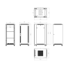 Oem RACK-27U-8D