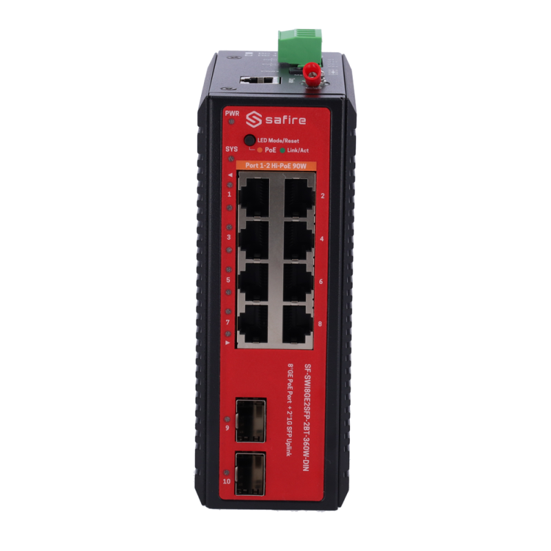 Oem SF-SWI8GE2SFP-2BT-360W-DIN