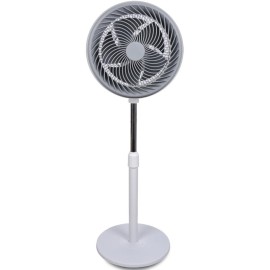 Daewoo DW9002 Ventoinha de Pé, 30 cm, 90 W, 3 Velocidades, Altura Regulável, Branco - 8436533799807