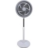 Daewoo DW9002 Ventoinha de Pé, 30 cm, 90 W, 3 Velocidades, Altura Regulável, Branco - 8436533799807