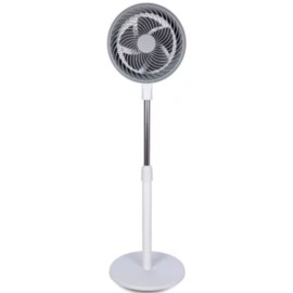 Daewoo DW9001 Ventoinha de Pé, 25 cm, 80 W, 3 Velocidades, Altura Regulável, Branco - 8436533799791