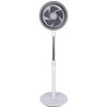 Daewoo DW9001 Ventoinha de Pé, 25 cm, 80 W, 3 Velocidades, Altura Regulável, Branco - 8436533799791