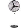 Orbegozo PWS 0167 Ventoinha de Pé, 65 cm, 180 W, 3 Velocidades, Altura Regulável, Preto - 8435568408029