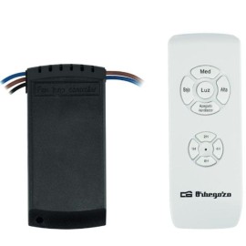 Orbegozo RCM 9000 KIT de Instalação para Ventoinhas de Teto, Recetor e Comando à Distância - 8435568406322