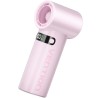 VENTION PBEP0-ML Ventoinha de Mão, Mini, USB, 100 Velocidades, 17000 RPM, 3000 mAh, Display LED, Rosa - 6922794795921