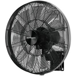 Orbegozo WF 5045 Ventoinha de Parede com Comando, 45 cm, 85 W, 6 Velocidades, Temporizador, Preto - 8435568409705