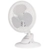 Orbegozo TF0319 Ventoinha 3 em 1 (Pinça, Mesa, Parede), Mini, 17,5 cm, 20 W, 2 Velocidades, Oscilação Horizontal, Cabeça Inclinável, Branco - 8435568407510