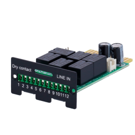 OEM UPS-RELAYCARD Mini, Cartão de Contacto Seco para UPS SAI com Slot SNMP, Monitorização e Relatório de Estado - 8435325468921