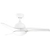 Orbegozo CP 126105 Ventoinha de Teto com Comando, 105 cm, 40 W, 6 Velocidades, 3 Pás, Temporizador, Luz LED Integrada 24 W Tri-Tom, Branco - 8435568405998