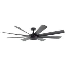 Orbegozo CF 144182 Ventoinha de Teto com Comando, 182 cm, 35 W, 6 Velocidades, 8 Pás, Temporizador, Preto - 8435568407800