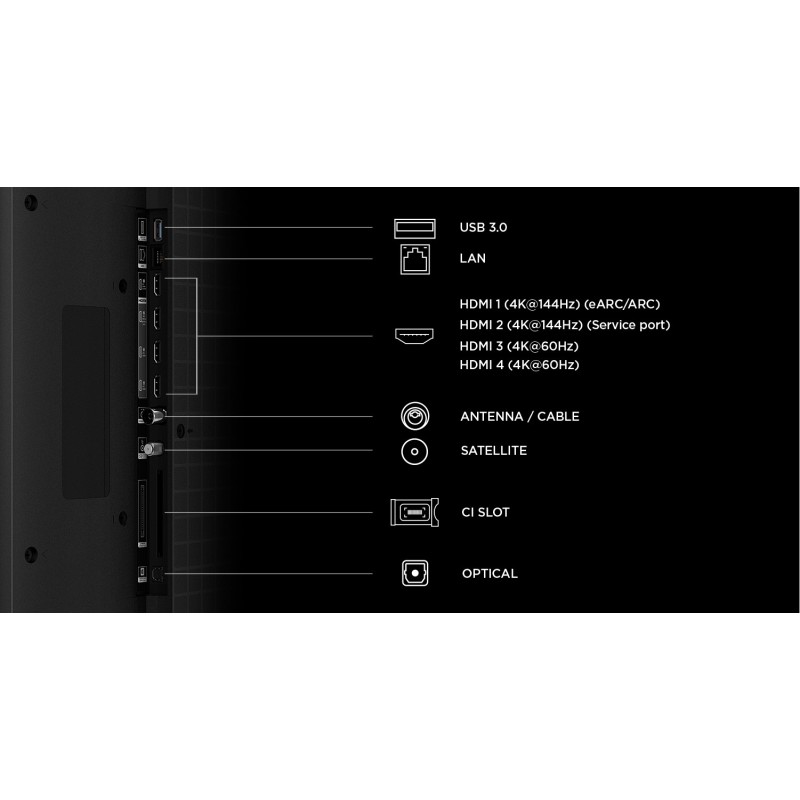 TCL - RGB-MINILED Smart Google TV 75RM7L