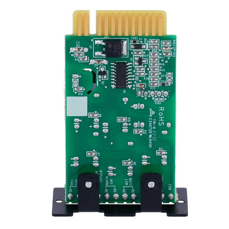 OEM UPS-RELAYCARD Mini, Cartão de Contacto Seco para UPS SAI com Slot SNMP, Monitorização e Relatório de Estado - 8435325468921