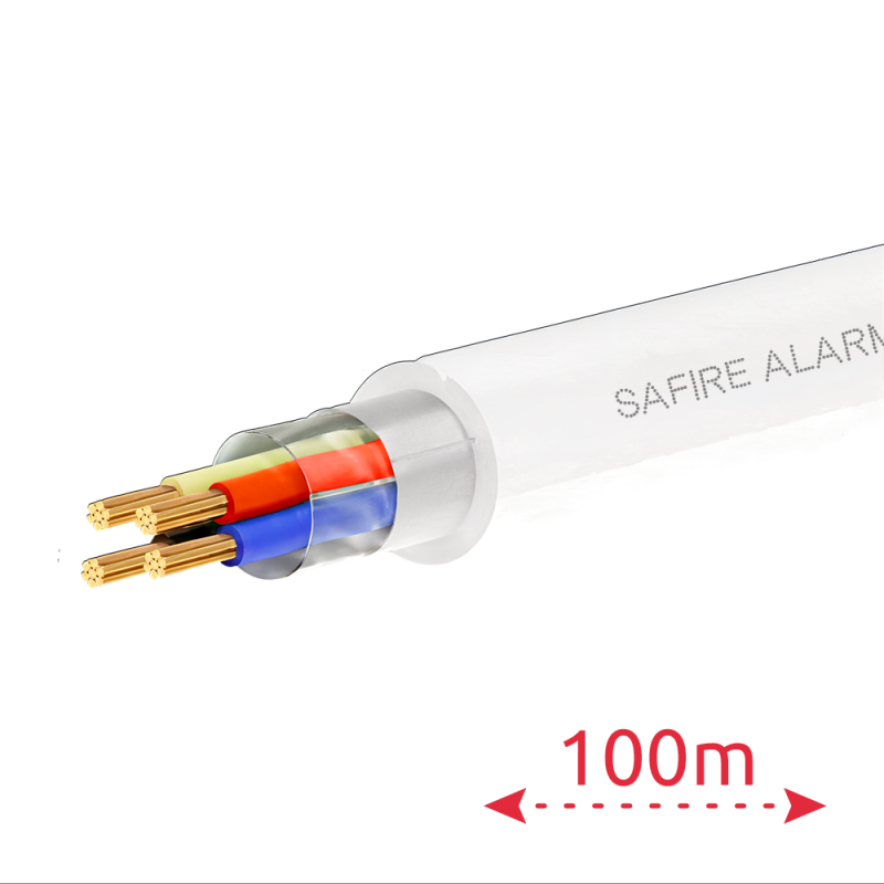 Safire CA4-100-PVC-ECA-WHITE