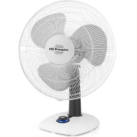 Orbegozo TF 0133 Ventoinha de Mesa, 30 cm, 40 W, 3 Velocidades, 3 Pás Preto, Controlo LED, Preto, Branco - 8436044531729