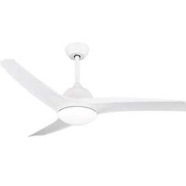 Orbegozo CP 146132 Ventoinha de Teto com Comando, 132 cm, 35 W, 6 Velocidades, 3 Pás, Temporizador, Luz LED Integrada 24 W Tri-Cor, Branco - 8435568407824