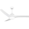Orbegozo CP 146132 Ventoinha de Teto com Comando, 132 cm, 35 W, 6 Velocidades, 3 Pás, Temporizador, Luz LED Integrada 24 W Tri-Cor, Branco - 8435568407824