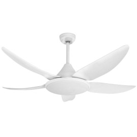 Orbegozo CP 132120 Ventoinha de Teto com Comando, 120 cm, 40 W, 6 Velocidades, 5 Pás, Temporizador, Luz LED Integrada 32 W Tri-Cor, Branco - 8435568406056