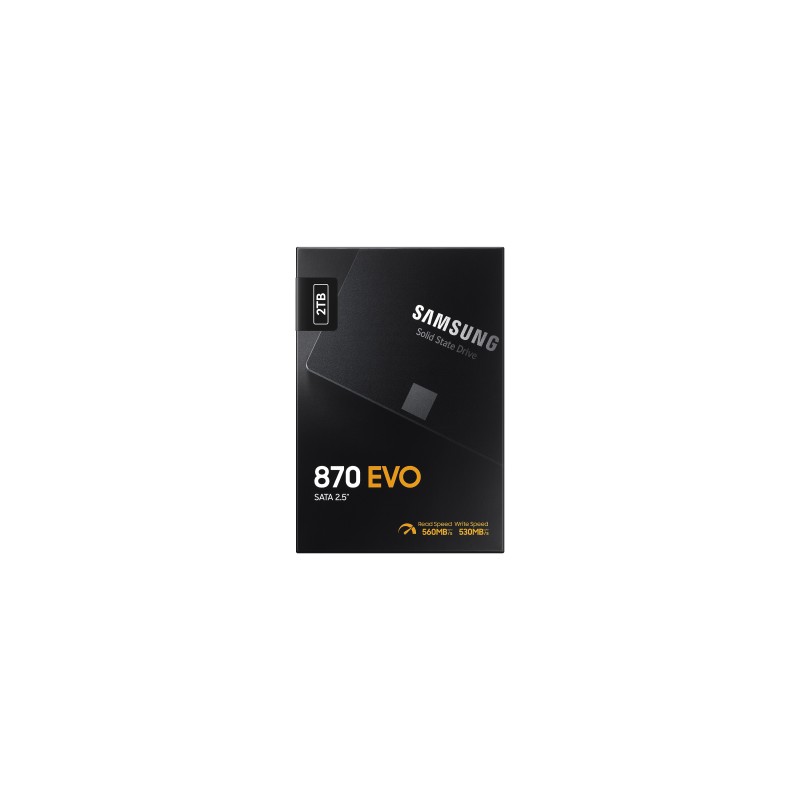Samsung 870 EVO 2TB Disco SSD 2 TB SATA III 2.5" V-NAND MLC - MZ-77E2T0B/EU - 8806090545900