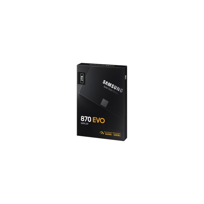 Samsung 870 EVO 2TB Disco SSD 2 TB SATA III 2.5" V-NAND MLC - MZ-77E2T0B/EU - 8806090545900