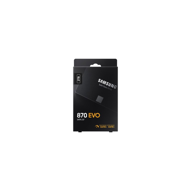 Samsung 870 EVO 2TB Disco SSD 2 TB SATA III 2.5" V-NAND MLC - MZ-77E2T0B/EU - 8806090545900