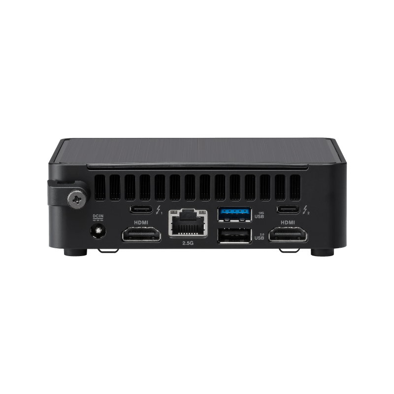 KVX RNUC14RVKU700002I MiniPC, Intel Core Ultra 7, 16 GB DDR5, 1 TB SSD, Sem SO, Preto