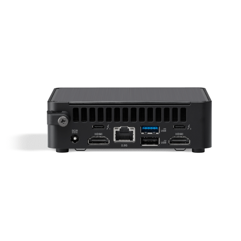 KVX RNUC14RVKU700002I MiniPC, Intel Core Ultra 7, 16 GB DDR5, 512 GB SSD, Sem SO, Preto