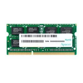 Apacer Módulo de Memória RAM 4 GB 1 x 4 GB DDR3 1600 MHz CL11 204-pin SO-DIMM - DS.04G2K.KAM - 4712389887351