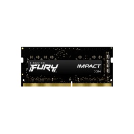 Kingston Technology FURY Impact Módulo de Memória RAM 8 GB 1 x 8 GB DDR4 3200 MT/s CL20 260-pin SO-DIMM - KF432S20IB/8 - 0740617318449