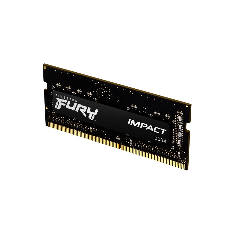 Kingston Technology FURY Impact Módulo de Memória RAM 8 GB 1 x 8 GB DDR4 3200 MT/s CL20 260-pin SO-DIMM - KF432S20IB/8 - 0740617318449