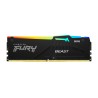 Kingston Technology Fury Beast RGB Módulo de Memória RAM 8 GB 1 x 8 GB DDR5 6000 MT/s CL36 288-pin DIMM - KF560C36BBEA-8 - 0740617331912