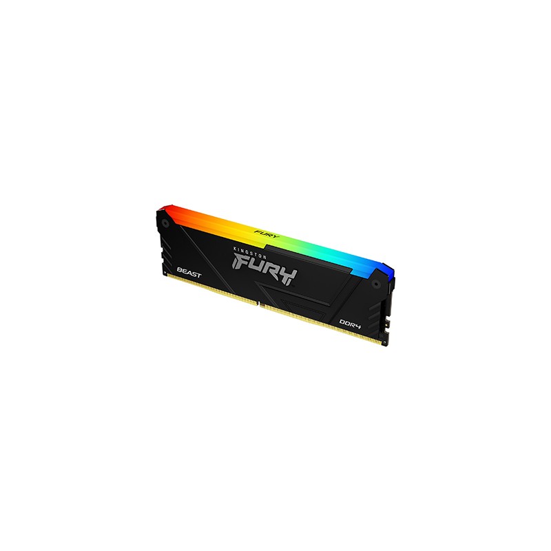 Kingston Technology Fury Beast RGB Módulo de Memória RAM 32 GB 1 x 32 GB DDR4 3200 MT/s CL16 288-pin DIMM - KF432C16BB2A/32 - 0740617337488