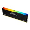 Kingston Technology Fury Beast RGB Módulo de Memória RAM 32 GB 1 x 32 GB DDR4 3200 MT/s CL16 288-pin DIMM - KF432C16BB2A/32 - 0740617337488