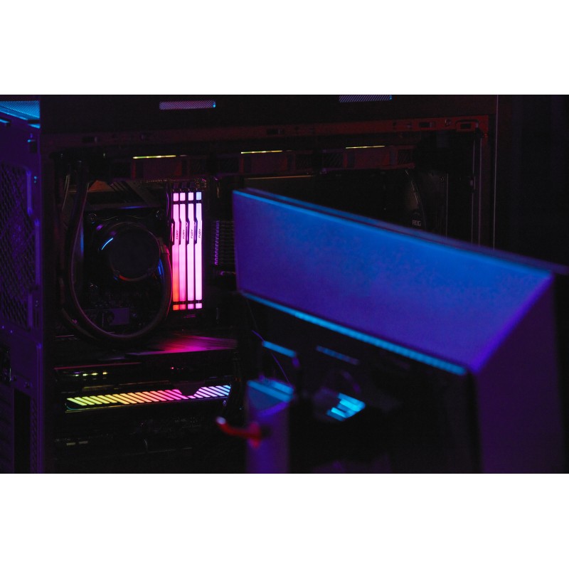 Kingston Technology Fury Beast RGB Módulo de Memória RAM 32 GB 1 x 32 GB DDR5 6000 MT/s CL30 288-pin DIMM - KF560C30BBEA-32 - 0740617342826