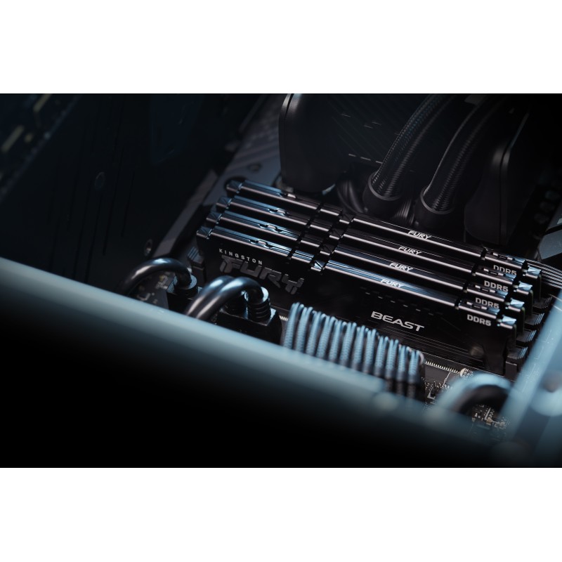 Kingston Technology FURY Beast Módulo de Memória RAM 32 GB 2 x 16 GB DDR5 5600 MT/s CL36 288-pin DIMM - KF556C36BBEK2-32 - 0740617330793