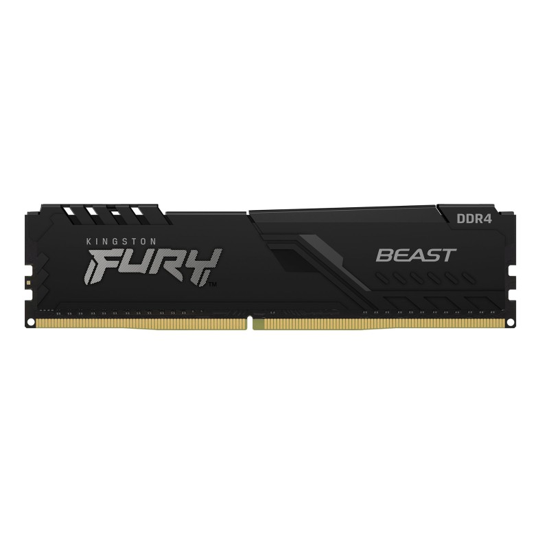Kingston Technology FURY Beast Módulo de Memória RAM 16 GB 2 x 8 GB DDR4 3200 MT/s CL16 288-pin DIMM - KF432C16BBK2/16 - 0740617319903