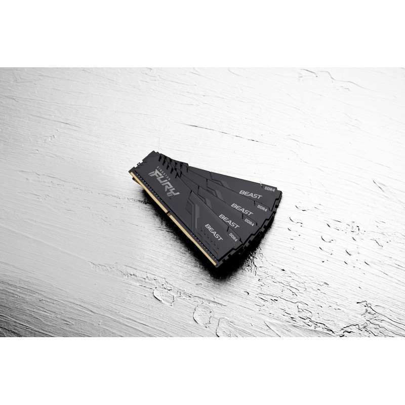 Kingston Technology FURY Beast Módulo de Memória RAM 8 GB 1 x 8 GB DDR4 3200 MT/s CL16 288-pin DIMM - KF432C16BB/8 - 0740617319910