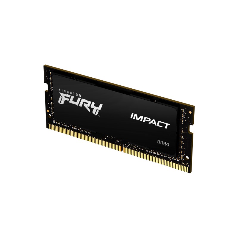 Kingston Technology Fury Impact Módulo de Memória RAM 32 GB 1 x 32 GB DDR4 3200 MT/s CL20 260-pin SO-DIMM - KF432S20IB/32 - 0740617318371