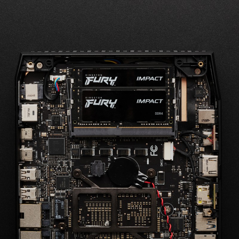 Kingston Technology Fury Impact Módulo de Memória RAM 32 GB 1 x 32 GB DDR4 3200 MT/s CL20 260-pin SO-DIMM - KF432S20IB/32 - 0740617318371